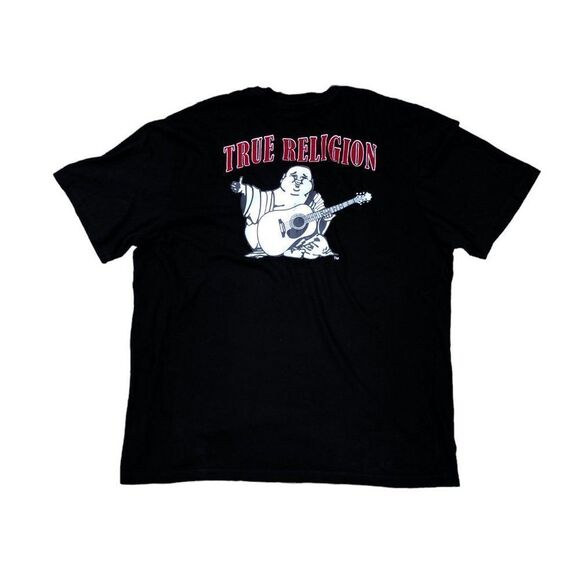 Vintage True Religion Shirt XXL Buddha Logo Crew Neck Tee XXL - Picture 1 of 9